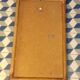 Vintage bamboo and rattan mirror 48X80cm