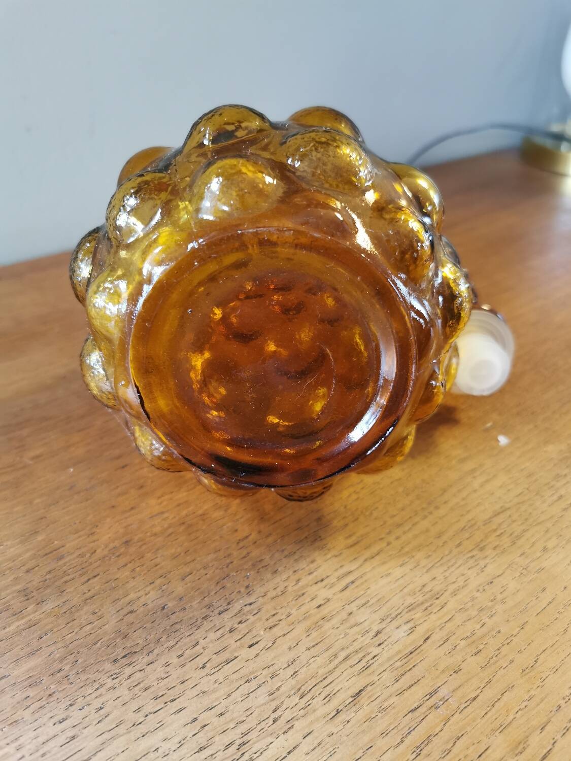 Vintage bubble carafe