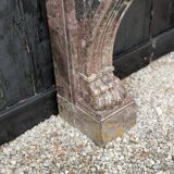 Cheminée Charles X en marbre de Waulsort, XIXème siècle