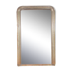 Louis Philippe period mirror with gold leaf