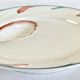 Set of 6 old Digoin Sarreguemines asparagus slushie plates