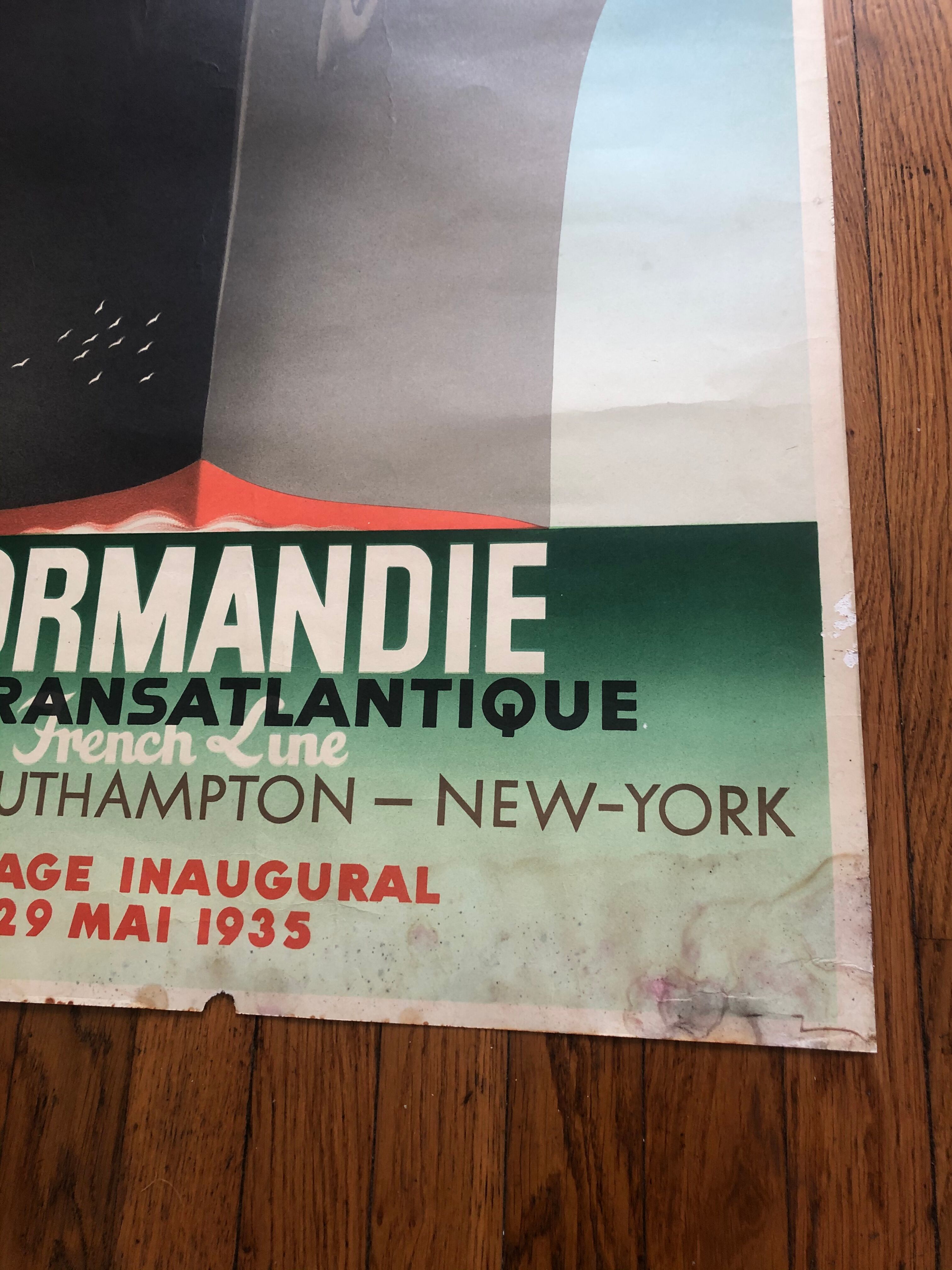 Poster of the Normandy liner