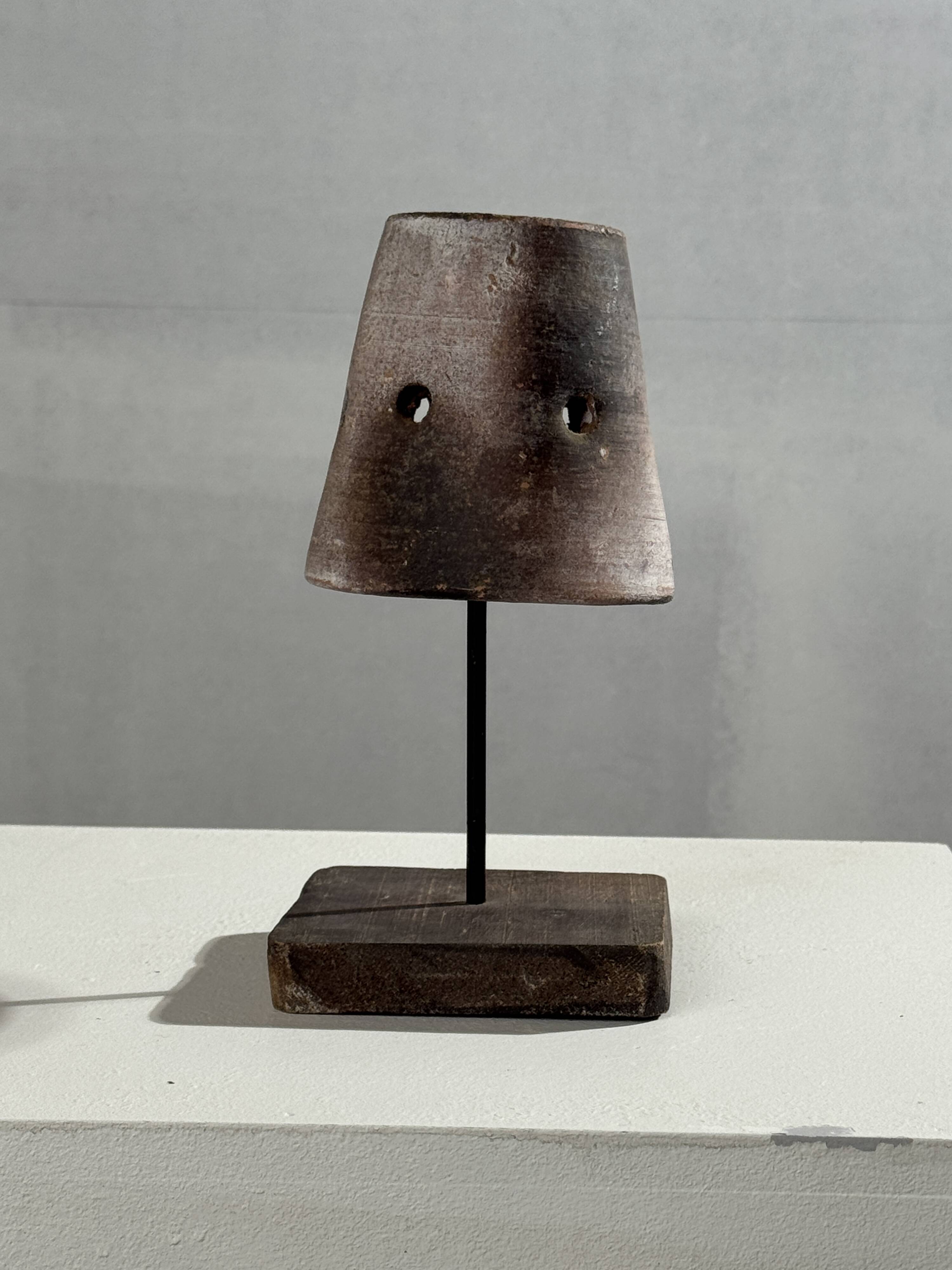 Vintage stoneware lantern