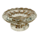 Glass candlestick