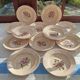 12 Digoin soup plates