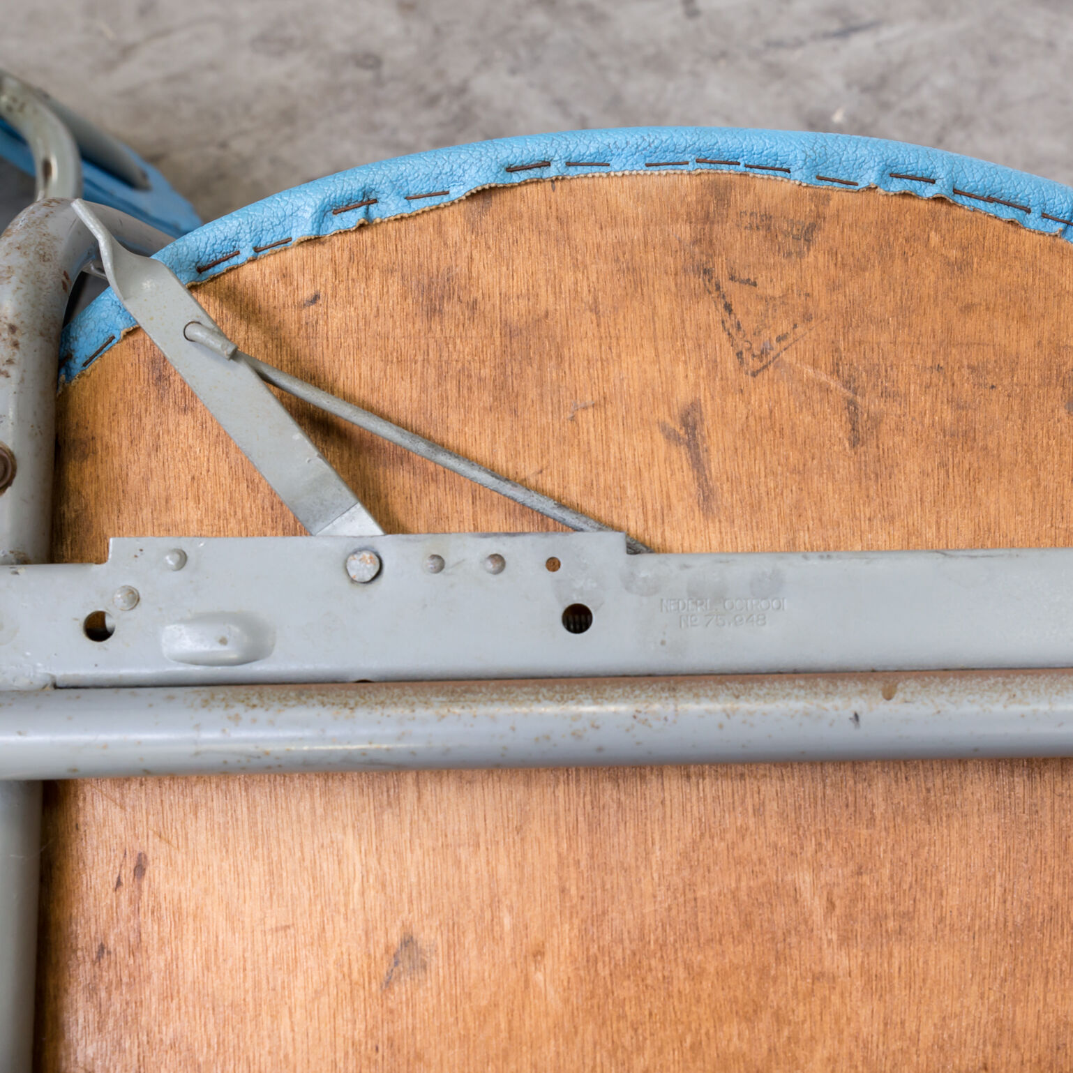 50s metal dining and office chairs with bakelite chair 20 pieces