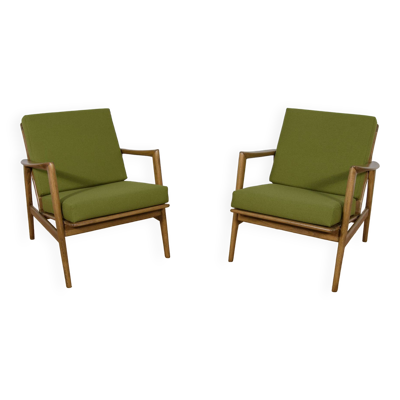 Fauteuils Modèle 300-192 par Juliusz Kedziorek de Goscinska Furniture Factory, 1970s, Set de 2