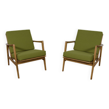 Model 300-192 Armchairs by Juliusz Kedziorek from Goscinska Furniture Factory, 1970s, Set of 2