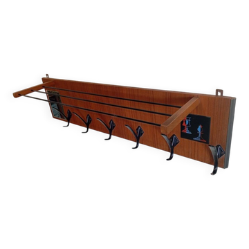 Scandinavian teak wall unit from the 60s