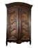 Armoire Bressane Louis XV en Noyer 18’s