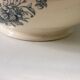 Antique Earthenware Soup Tureen with Blue Floral Decoration