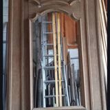 Cheminée et trumeau de château XVIIIe en chêne