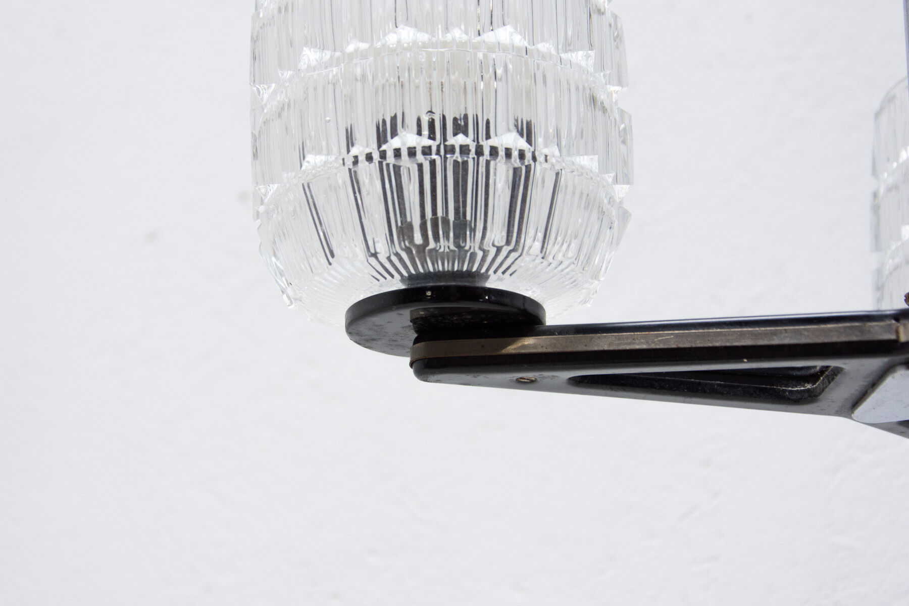 Eastern bloc brutalist pendant lamp by Lidokov, 1970´s