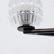 Eastern bloc brutalist pendant lamp by Lidokov, 1970´s