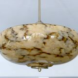 Art Deco Glass Pendant Light