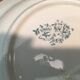 Lot 4 assiettes Terre de Fer Rameau Longchamp