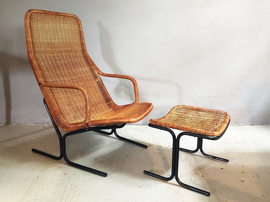 Armchair and ottoman 746 Dirk Van Sliedregt 514 C