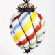 Lanterne "Sucre d'orge" en verre de Murano, vers 1950
