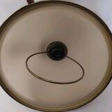 80s Vintage Adjustable Height Pull Cord Pendant Light