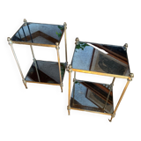 Pair of sofa ends