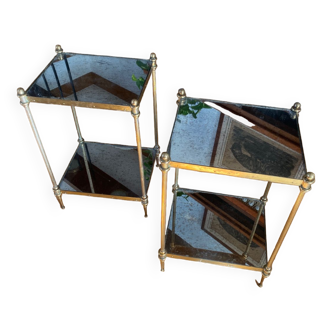 Pair of sofa ends