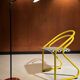Chaise vintage vers 1980