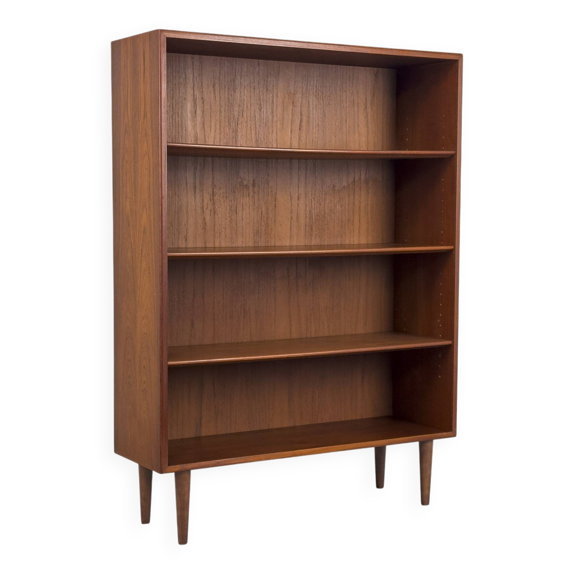 Danish Teak Bookcase by Børge Mogensen for Søborg, 1960s