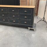 Old 15-drawer trade cabinet