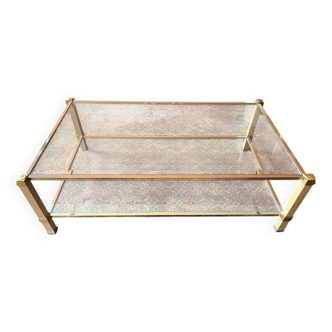 Grande table basse en verre - Pierre Vandel