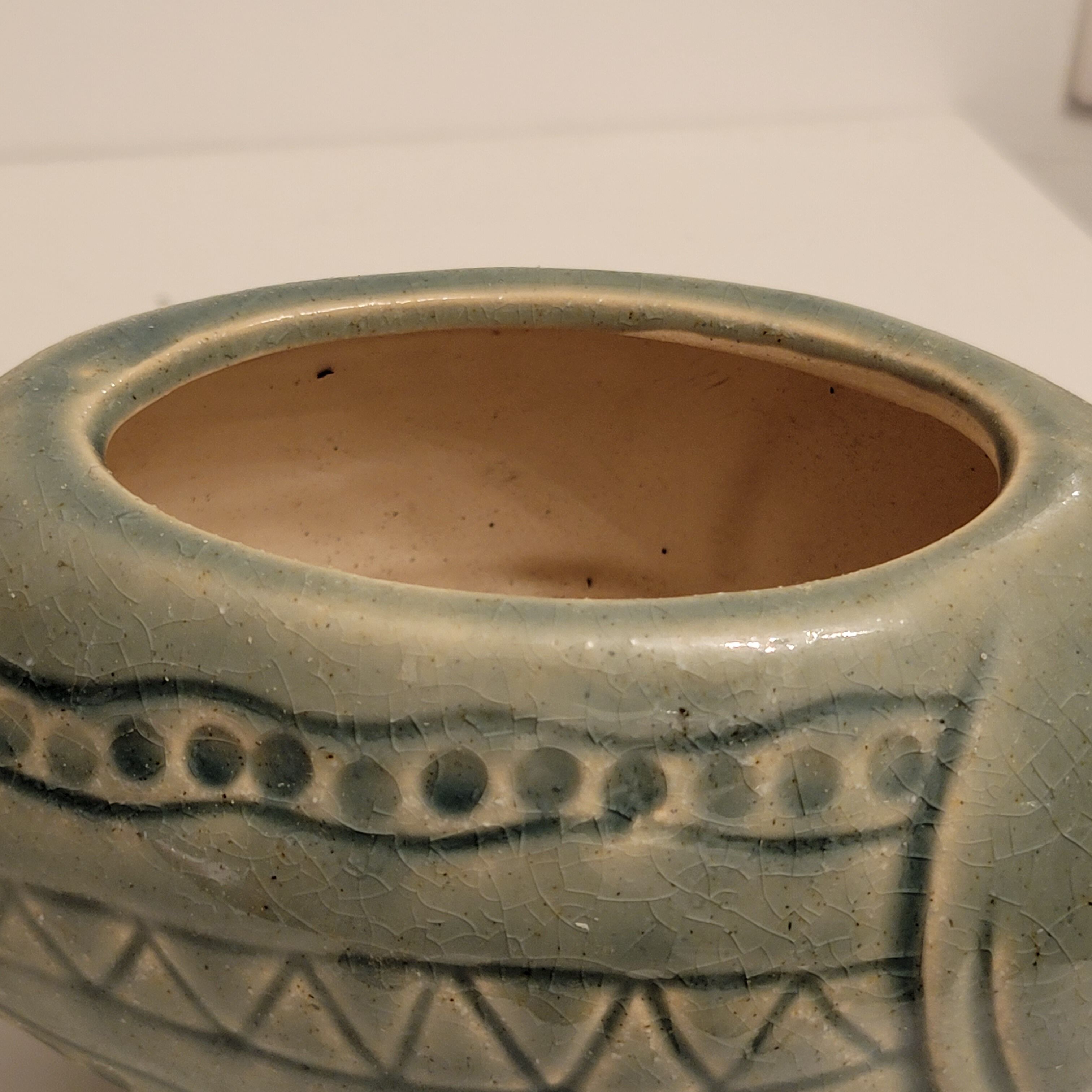 Fish ceramic pot cover