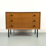 Commode à tiroirs en noyer de WK Möbel, années 1960