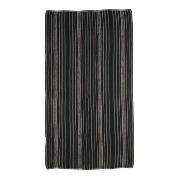 1970s Handwoven Turkish Flatweave Kilim Rug 168x295