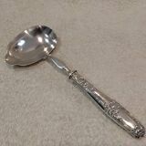 Ladle with a handle, 950 silver Minerva, Rocaille style, Ravinet.