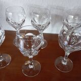 6 Nachtmann crystal wine glasses