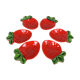 6 coupelles à fraises en céramique