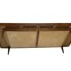 Vintage mid century daybed teak design with drawers