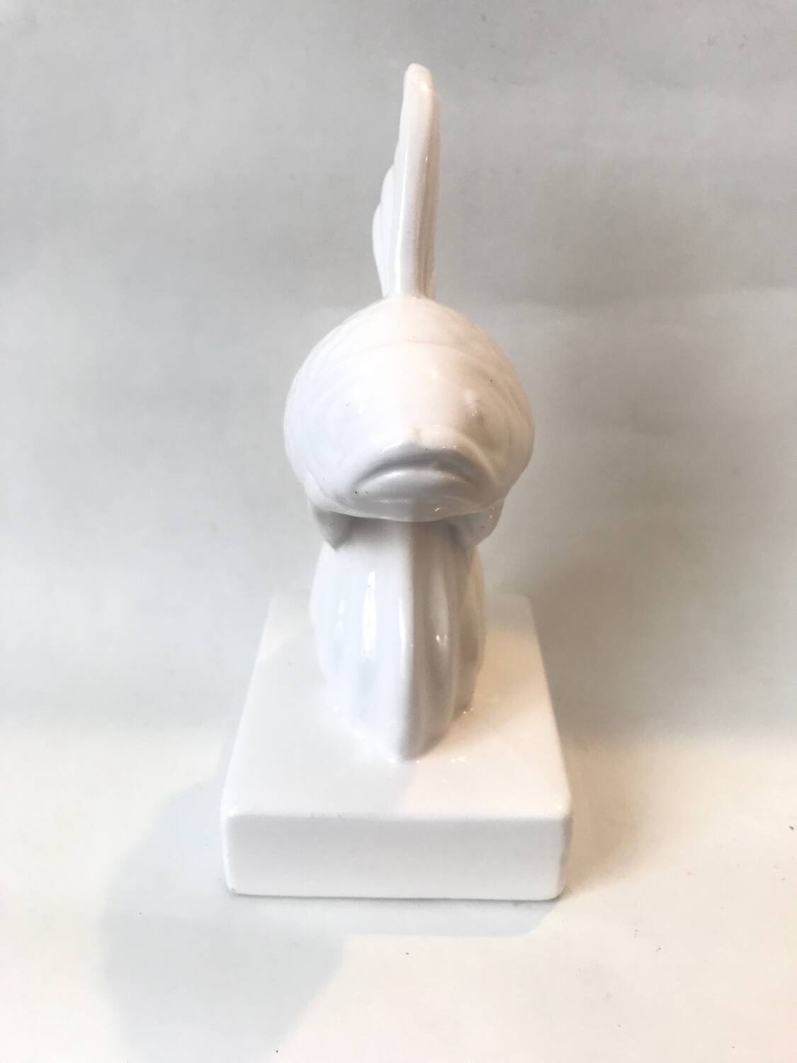 Ceramic fish sculpture