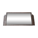 Art deco iron mirror