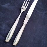 Apollonox Silver-Plated Metal Carving Set