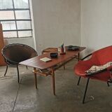 Vintage Scandinavian style coffee table from the 60s