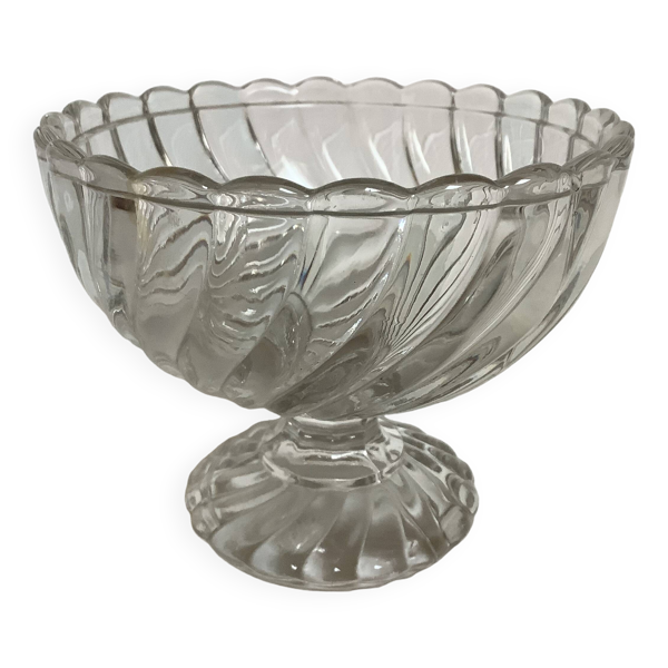 Vide poche baguier style baccarat bambou