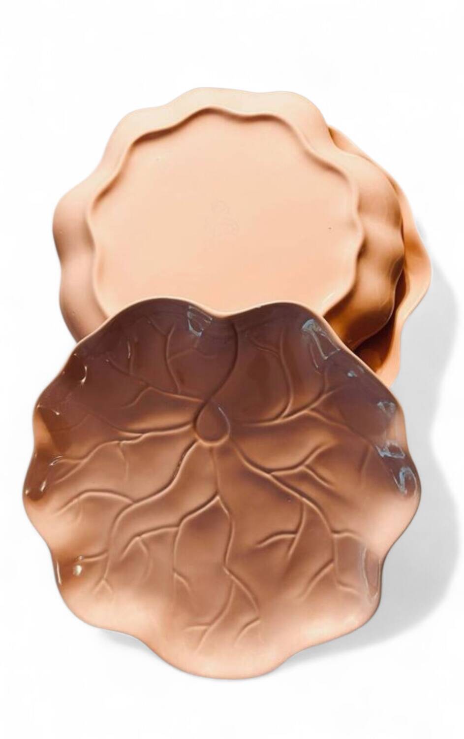 Lot de 6 assiettes Christian Dior – Modèle "Nénuphar"