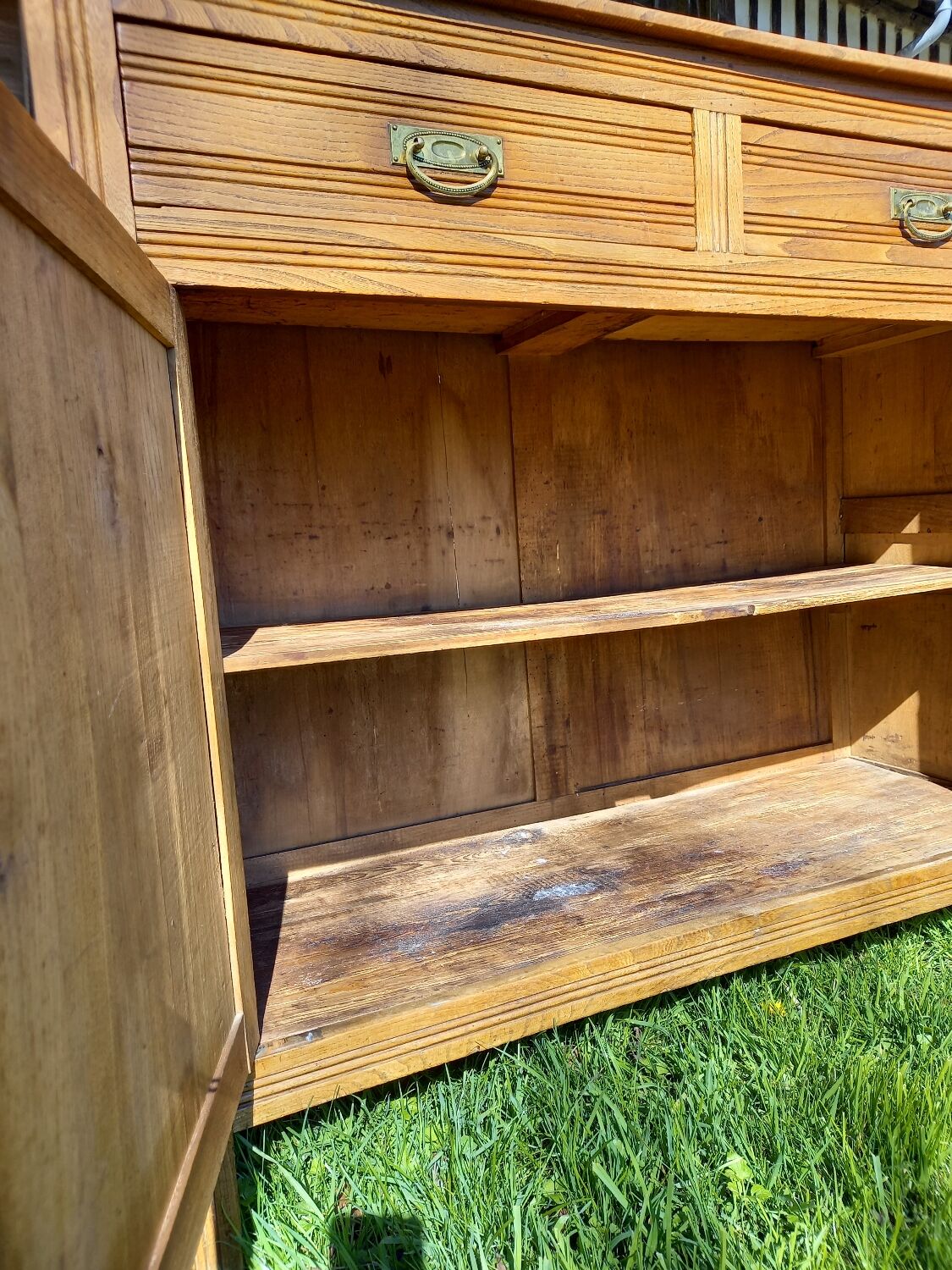 Art Deco sideboard 1930 2 doors 2 drawers