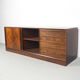 HP Hansen rosewood sideboard with bookcase, 1960's