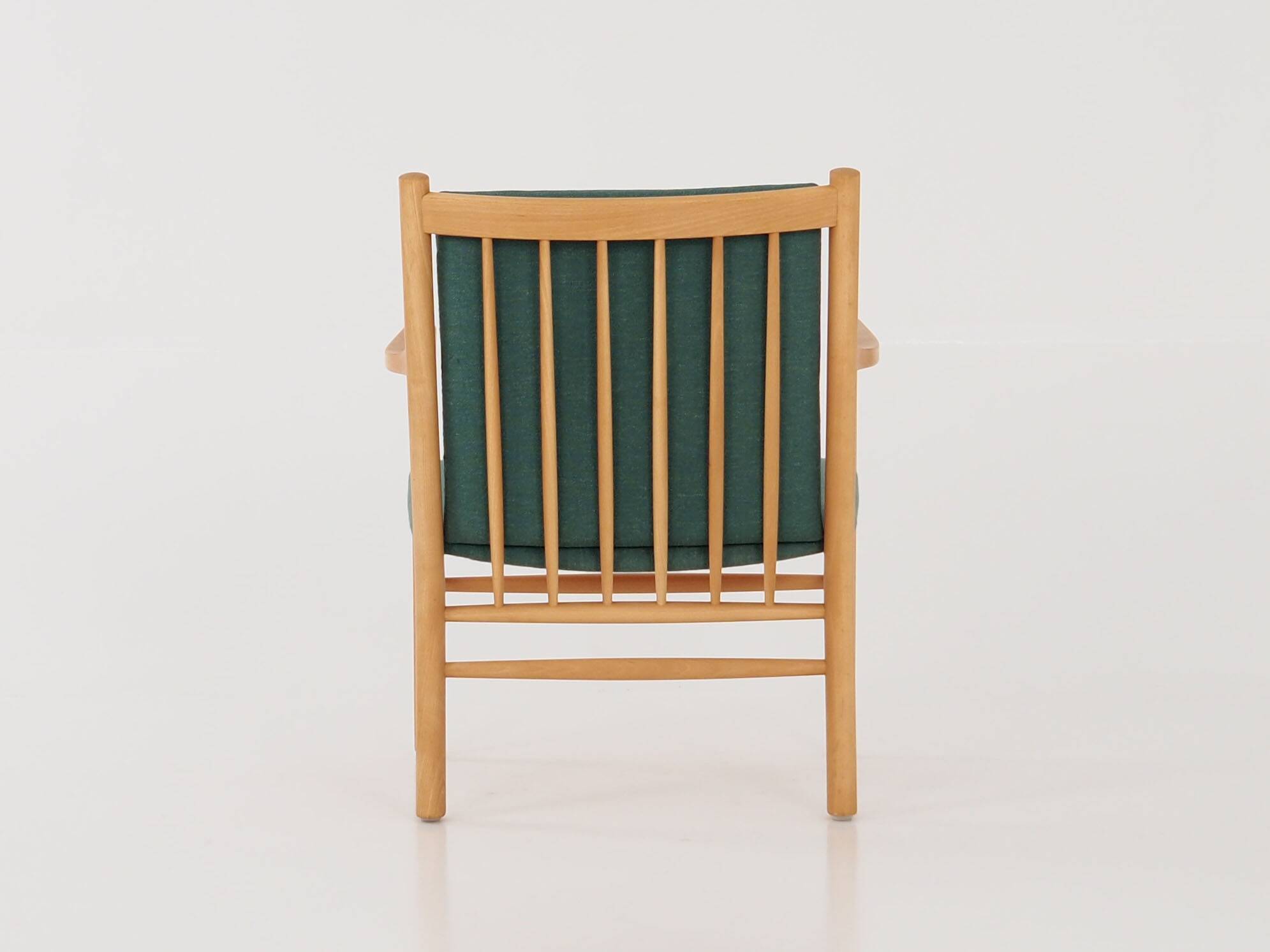 Beech armchair, Danish design, 1970s, designer: Erik Ole Jørgensen, manufacture: Tarm Stole & Møbelf