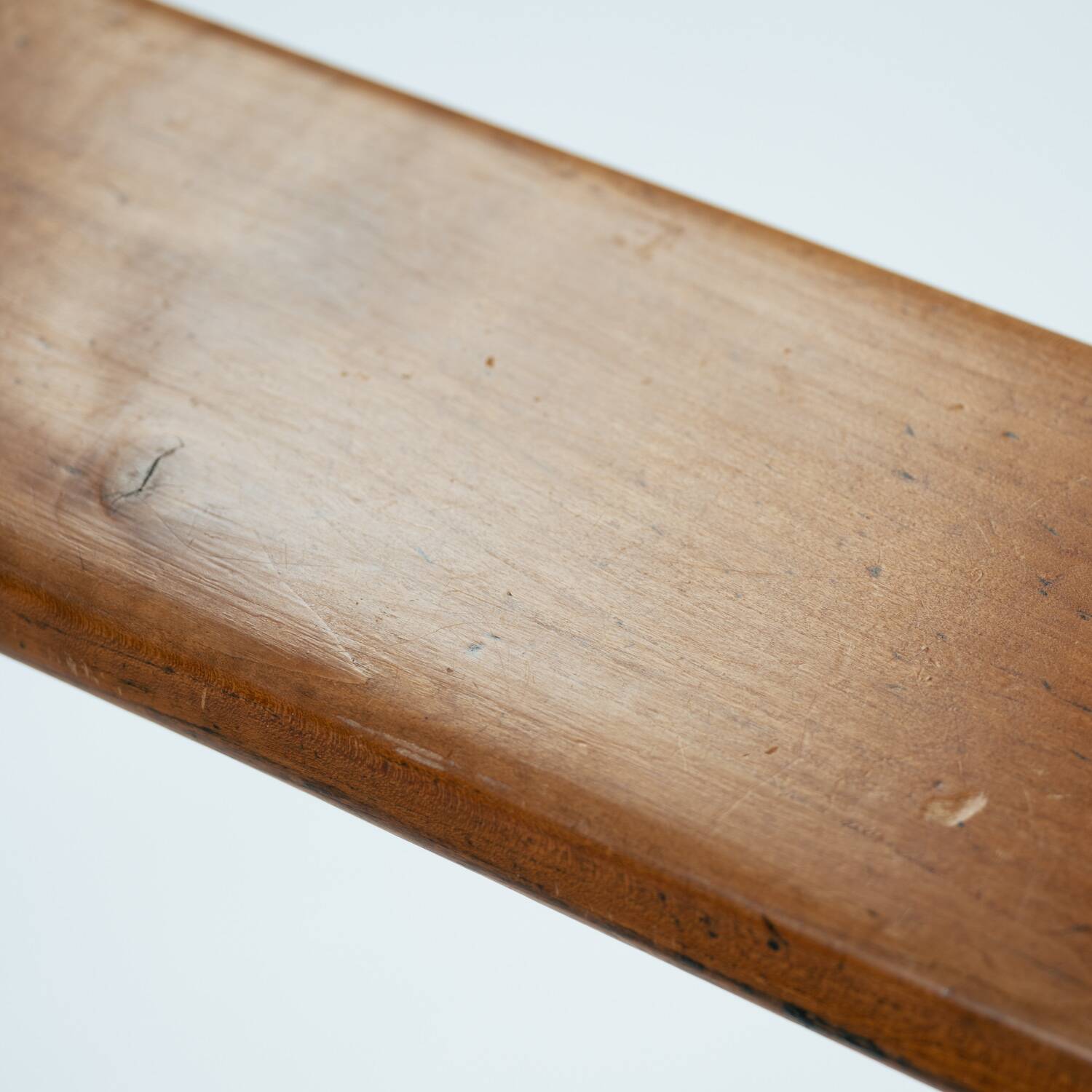 Banc en chêne de style Art Déco français, années 1930