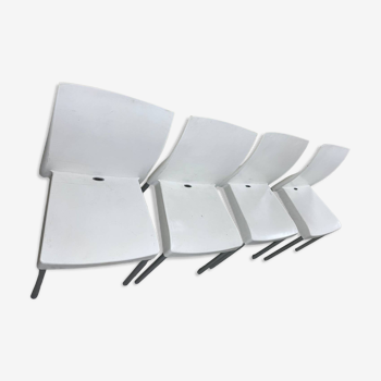 Pedrali Ice 800 , Italian Garden Chairs set of 4
