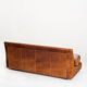 Vintage leather sofa - Convertible into a bed - France, 1990s