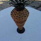 Bamboo vase braided