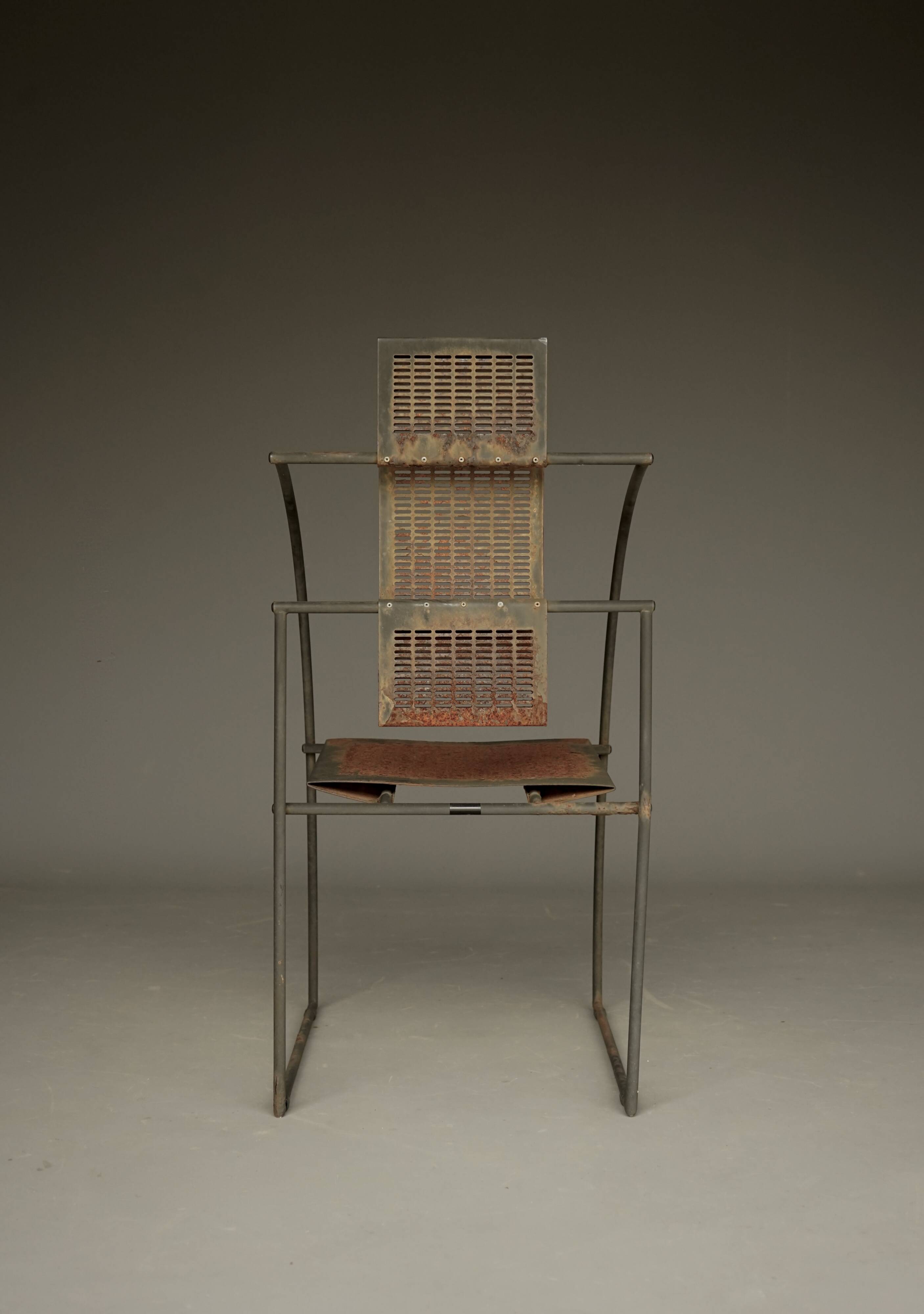 Quinta Chair by Mario Botta for Alias, Italy, 1986